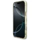 Чехол Guess IML Peony Dot MagSafe для iPhone 17 Pro Max – бежевый