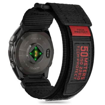 TECH-PROTECT SCOUT PRO GARMIN FENIX 5X / PLUS 6X 7X 8 (51 ММ) ЧЕРНЫЙ