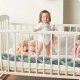 Ricokids 2m gultiņas apmalīte, piparmētru/pelēka
