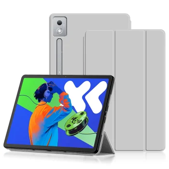 Lenovo Idea Tab Pro 12.7'' (TB-373FU) Trifold Stand Protective Cover Case, Gray | Чехол Книжка для...