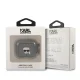 Karl Lagerfeld AirPods 3 Case Glitter Karl\'s Head, Black