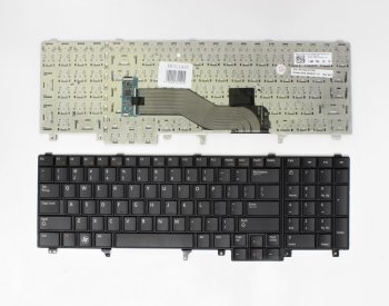 Dell Latitude E5520 / E6520 Keyboard (US), Black