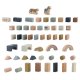 Wooden Building Blocks NK-858 Nukido