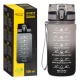 4FIZJO Tritan Motivational Sports Water Bottle 500 ml, Grey