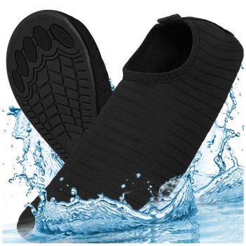 Аквашузы Trizand Размер 42 Быстросохнущие Нескользящие, черный