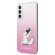 Karl Lagerfeld Choupette Fun Case for Samsung Galaxy S22+ - Pink