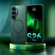 Чехол 3mk Smoke MagCase для Samsung Galaxy S26+, зеленый