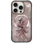 Nimmy Magnetic Fantasy Animal MagSafe vāciņš iPhone 16 Pro Max, rozā zelta krāsā | Phone Case Cover Max Rose Gold