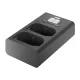 Двухканальное зарядное устройство Newell DL-USB-C для DMW-BLK22
