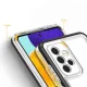 Чехол Hybrid Armor Clear 3in1 для Samsung Galaxy A73, черная рамка