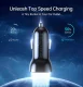 Choetech 2x USB-C auto lādētājs 40W, PD un QC 3.0, melns