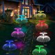 Saules medūzas dārza gaisma 2gab | Solar garden lamp jellyfish 2pcs