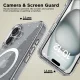 Tech-Protect FlexAir Hybrid MagSafe Case for iPhone 16 - Clear