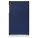 Samsung Galaxy Tab A7 Lite (SM-T220/T225) Tri-fold Stand PU Leather Case Cover, Dark Blue | Чехол Книжка...