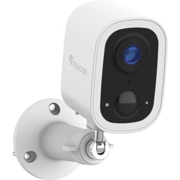 Toucan TWC400S-ML bezvadu āra novērošanas kamera, balta