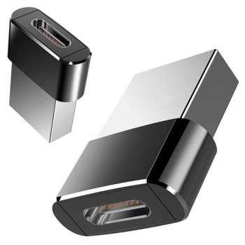 OTG переходник адаптер USB-A на USB-C для передачи данных и зарядки,...