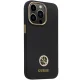 Apple iPhone 13 Pro Max 6.7\'\' Guess Silicone Logo Strass 4G Case Cover (GUHCP13XM4DGPK), Black | Telefona Maciņš...