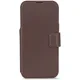 Decoded Leather Detachable Wallet Case for iPhone 17 Pro, Brown