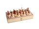 Šahs, Dambrete un Bekgemons (Nardi), Spēļu Komplekts 3in1 | Chess Checkers and Backgammon Game Set