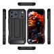 Hibrīda bruņu maciņš iPhone 17 Pro – melns | Phone Case Cover
