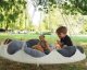 Dārza Mājas Šūpuļtīkls Šūpoles Dīvāns, 150cm | Teepee Floating Hammock Swing Bed