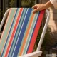 Folding Tourist and Beach Chair for Camping and Garden