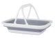 Silikona Saliekamais Grozs Bļoda ar Rokturiem | Silicone Folding Basket Bowl with Handles