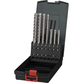 Набор буров Metabo SDS-plus P4P (4C), 7 шт.