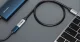 USB Type-C pagarinātājs USB-C (M) - USB-C (F), 5Gbps, 60W, 4K/60Hz, 0.5m, melns
