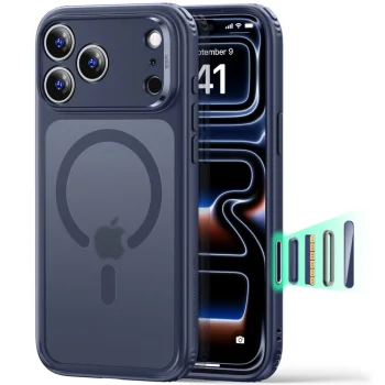 Чехол ESR Classic Hybrid MagSafe для iPhone 18 Pro / 17 Pro, матовый синий