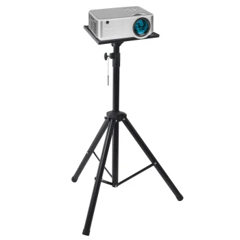 Портативный штатив для проектора Maclean MC-953, 108-185 см, Черный