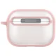 Uniq Veren aizsargmaciņš AirPods Pro 3 austiņām ar karabīni, rozā
