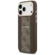 Guess HC MagSafe PU 4G Stripe vāciņš iPhone 17 Pro Max, brūns