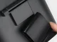 Compact Car Trash Can with PUSH Lid and Mounting Bracket