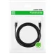 Ugreen US286 USB-C uz USB-C kabelis 3A 480 Mb/s 3m, melns