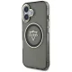 Guess IML Metal Mountain Logo MagSafe vāciņš iPhone 16 Melns