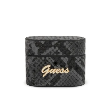 Guess AirPods Pro maciņš Python Collection, melns