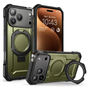 Supcase UB Grip Mag MagSafe чехол для iPhone 17 Pro Max - Зеленый