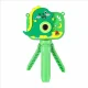 Bērnu digitālais fotoaparāts ar statīvu, Dinozaurs, zaļš, 8GB