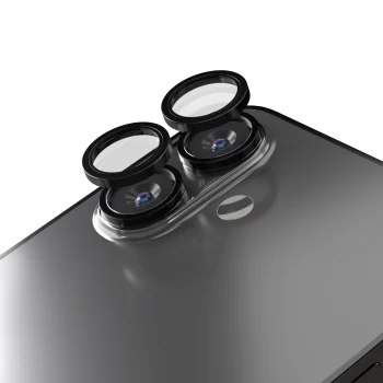 Etteri kameras aizsargstikls Apple iPhone 16 / 16 Plus, melns
