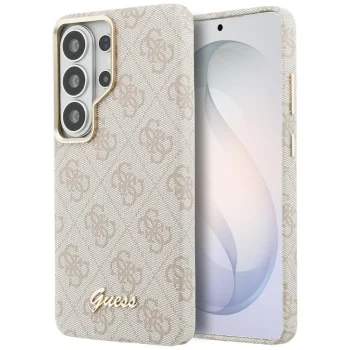 Guess 4G Script MagSafe vāciņš priekš Samsung Galaxy S26 Ultra, rozā