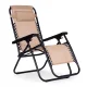 MultiGarden Zero Gravity Garden and Beach Lounger, Beige