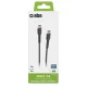 SBS USB-C uz USB-C kabelis (3m) TECABLETCC3M, melns