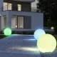 GreenBlue GB165 Solar Garden Lamp Sphere, RGB LED, Freestanding, 25x58 cm