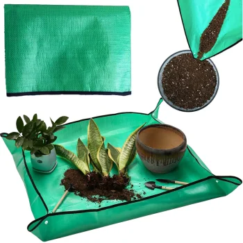 Liels Ziedu Stādu Pārstādīšanas Paklājs | Large Plant Flower Transplanting Mat