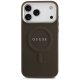 Guess Classic Logo MagSafe Phone Case Cover iPhone 17 Pro Max - Brown