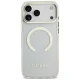 Чехол Guess Metal Outline MagSafe для iPhone 17 Pro Max / 18 Pro Max, золотистый