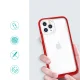 Hybrid Armor Clear 3in1 vāciņš iPhone 11 Pro Max, sarkans