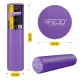 Massage Roller with Nubs 4FIZJO CARE+ 60 cm, Purple