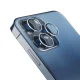 3Mk Lens Protection Pro kameras aizsargstikls iPhone 14 Pro Max / 14 Pro, sudraba